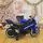 Electric Motorcycle Blue - ელექტრო მოტოციკლი, 3 image