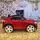 Mercedes Benz Electric Car Red - ელექტრო მანქანა კაუჩუკის საბურავებით, 4 image
