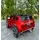 Electric Jeep Toyota Painted Red - ელექტრო მანქანა კაუჩუკის საბურავებით, 4 image