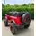 Electric Car Painting Red - ელექტრო მანქანა კაუჩუკის საბურავებით, 5 image