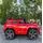 Electric Jeep Toyota Painted Red - ელექტრო მანქანა კაუჩუკის საბურავებით, 4 image