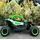 RC Racing Super Car Green - ელექტრო მანქანა კაუჩუკის საბურავებით, 4 image