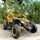 RC Racing Super Car Yellow - ელექტრო მანქანა კაუჩუკის საბურავებით