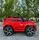 Electric Jeep Toyota Painted Red - ელექტრო მანქანა კაუჩუკის საბურავებით, 3 image