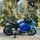 Electric Motorcycle Painting Blue - ელექტრო მოტოციკლი, 3 image