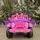 Barbie Jeep Car Pink - ელექტრო მანქანა, 4 image