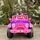 Barbie Jeep Car Pink - ელექტრო მანქანა, 3 image