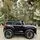 Electric Jeep Lexus Painted Black - ელექტრო მანქანა კაუჩუკის საბურავებით, 4 image