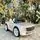 Electric Car Painted Golden - ელექტრო მანქანა კაუჩუკის საბურავებით