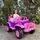 Barbie Jeep Car Pink - ელექტრო მანქანა
