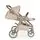 Cangaroo Baby Stroller 4 in 1 Unique Macadamia Beige- ეტლის კომპლექტი, 9 image