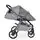 Cangaroo Baby Stroller 4 in 1 Unique Cloud Silver - ეტლის კომპლექტი, 10 image