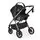 Cangaroo Baby Stroller 4 in 1 Unique Carbon Black - საბავშვო ეტლის კომპლექტი, 14 image
