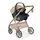 Cangaroo Baby Stroller 4 in 1 Unique Macadamia Beige- ეტლის კომპლექტი, 14 image