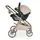 Cangaroo Baby Stroller 4 in 1 Unique Macadamia Beige- ეტლის კომპლექტი, 15 image