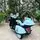 Panda Motorcycle Blue - ელექტრო მოტოციკლი, 4 image