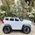 Electric Jeep Toyota White - ელექტრო მანქანა კაუჩუკის საბურავებით, 4 image