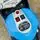 Sport Moto Blue With Light Wheel - ელექტრო მოტოციკლი მანათობელი საბურავებით, 6 image