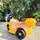 Electric Moped Hello Kitty Yellow - ელექტრო მოპედი, 5 image