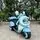 Panda Motorcycle Blue - ელექტრო მოტოციკლი