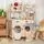 Wooden Play Kitchen Set Pink - საბავშვო ხის სამზარეულო, 7 image