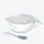 KikkaBoo Suction bowl With heat sensing spoon Blue ჩვილის თასი კოვზით, 3 image
