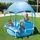 Intex 28209NP Canopy Metal Frame Pool - კარკასული აუზი მზისგან დამცავით, 2 image