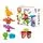 Dede Art Craft Dinosaurs Play Dough Set - საბავშვო პლასტელინის ნაკრები, 2 image