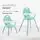 Kikkaboo Highchair 3in1 Spoony Mint - საკვები სკამ-მაგიდა, 6 image