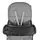 Cangaroo High Chair Waffle Grey - საკვები სკამ-მაგიდა, 7 image