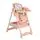Moni High Chair With Gift Surprise Pink - საკვები სკამ-მაგიდა + საჩუქრით