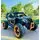 RC Super Car Black - ელექტრო მანქანა ტყავის სავარძლით და კაუჩუკის საბურავებით, 2 image