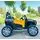 RZR Sport Jeep Yellow - ელექტრო მანქანა კაუჩუკის საბურავებით, 4 image