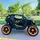RC Super Car Black - ელექტრო მანქანა ტყავის სავარძლით და კაუჩუკის საბურავებით, 4 image