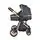 Cangaroo Alma 3 In 1 Black საბავშვო ტრანსფორმერი ეტლი, 16 image