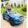 Cangaroo Mercedes-Benz Concept EQA Blue ელექტრო მანქანა კაუჩუკის საბურავებით და ტყავის სავარძლით