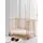 Baby When Mare Natural Color Swinging and Wheeled Bedside Cradle ახალშობილის საწოლი, 3 image