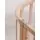 Baby When Mare Natural Color Swinging and Wheeled Bedside Cradle ახალშობილის საწოლი, 9 image