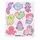 Diamantiny deco stickers fluo - საბავშვო სტიკერების გასაკეთებელი ნაკრები, 4 image