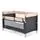 Cangaroo Folding Cot Next Level Beige - საბავშვო ორ დონიანი საწოლ-მანეჟი, 4 image