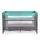 Cangaroo Folding Cot Next Level Turquoise- საბავშვო ორ დონიანი საწოლ-მანეჟი, 3 image
