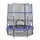 Byox Trampoline With Inner Net 140 Cm Blue - ბატუტი, 2 image