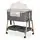 Cangaroo Amo Dark Grey ახალშობილის საწოლი