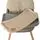 Moni High chair Biscotti 2 in 1 Beige საკვები სკამ-მაგიდა, 8 image