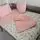 Yuar Baby Beautiful Pink Flowers 60x120 5 pcs set ახალშობილის საწოლის თეთრეული, 2 image