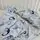 Yuar Baby Fitted Bedsheet 60x120x20cm blue ახალშობილის საწოლის ზეწარი, 2 image