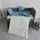 Yuar Baby Beautiful Blue Flowers 60x120 5 pcs Set ახალშობილის საწოლის თეთრეული, 3 image