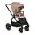 Cangaroo Baby Stroller 3 in 1 Celebrity Crepe-beige - საბავშვო ეტლის კომპლექტი, 4 image