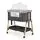 Cangaroo Baby Crib Adoro Black ახალშობილის საწოლი