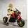 Harley Davidson Motorcycle Red - ელექტრო მოტოციკლი